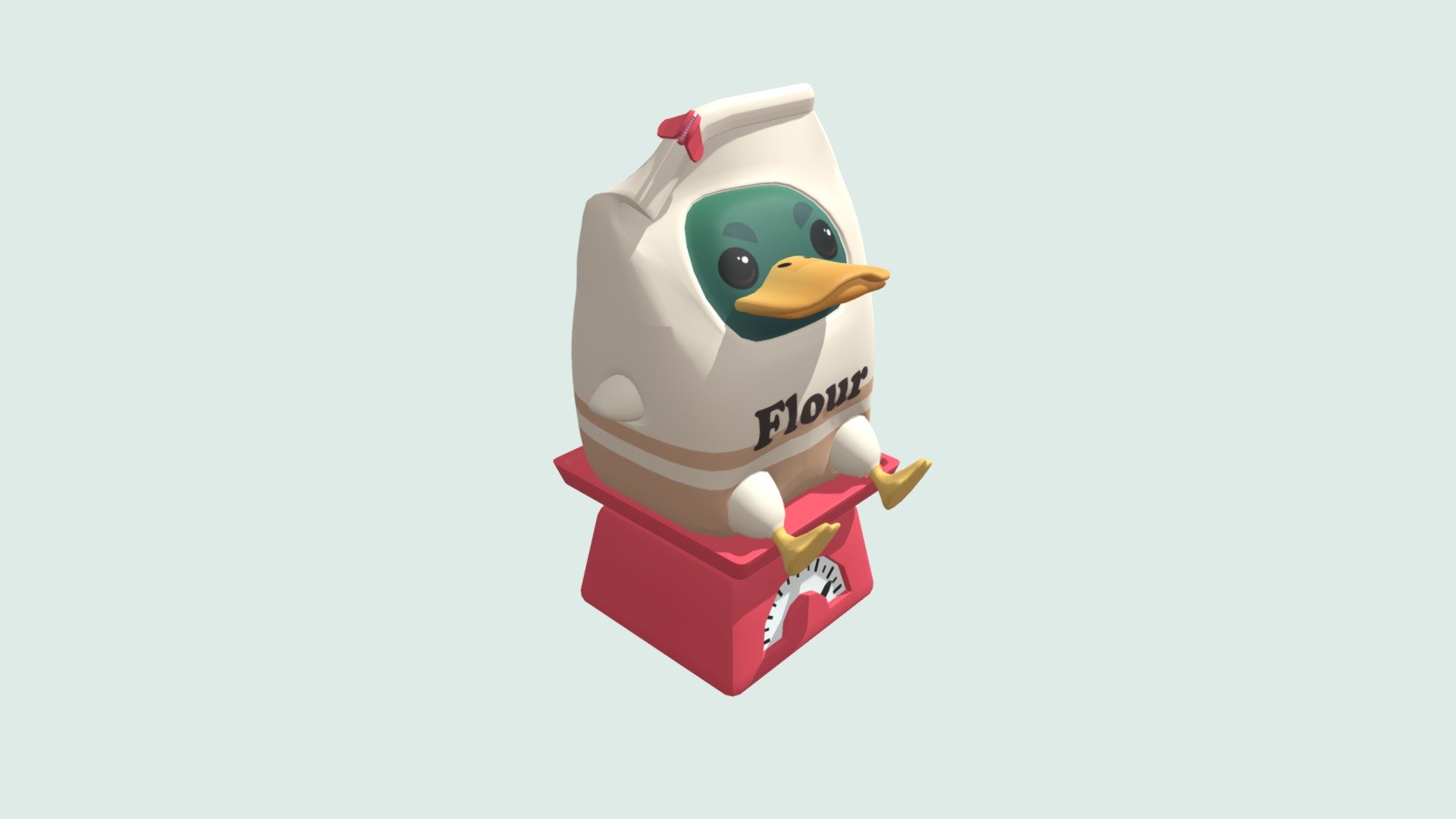 ducko bag 3d model