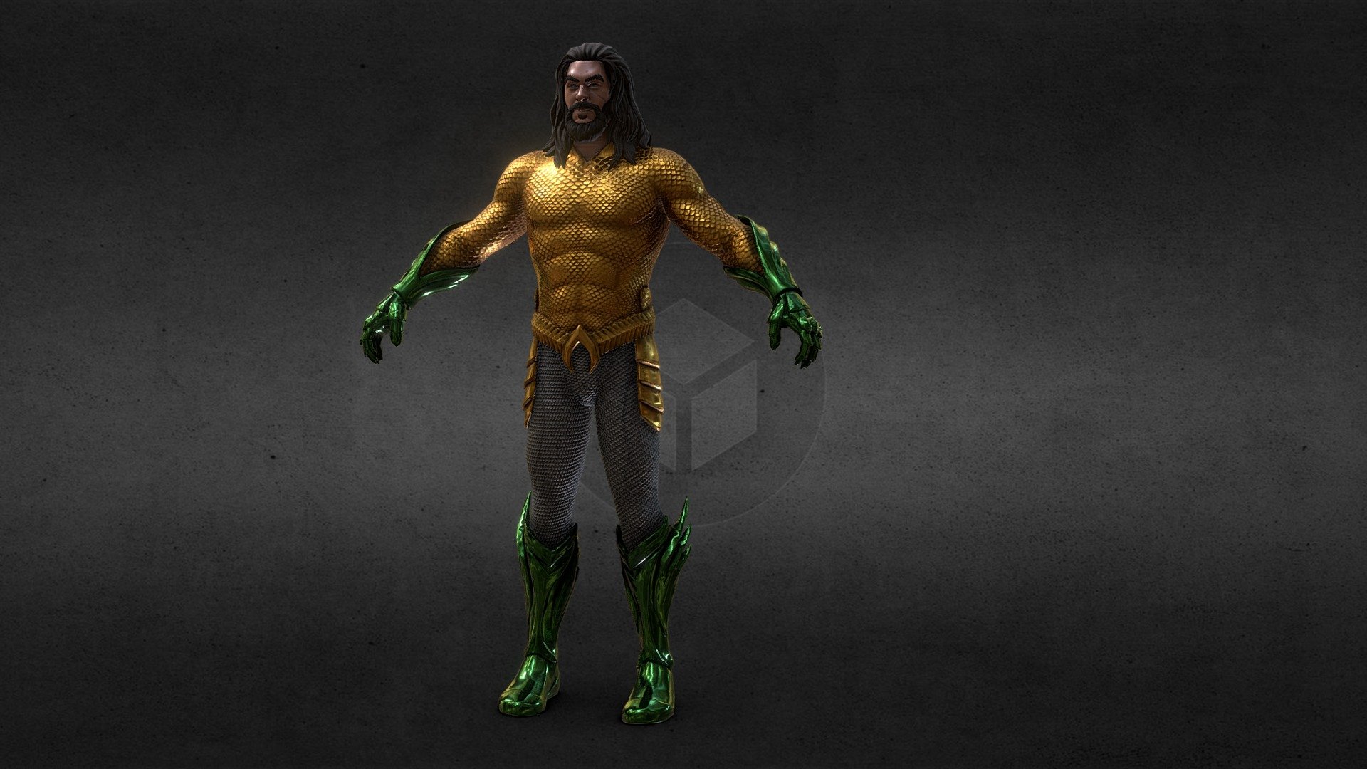 Aquaman 3d model