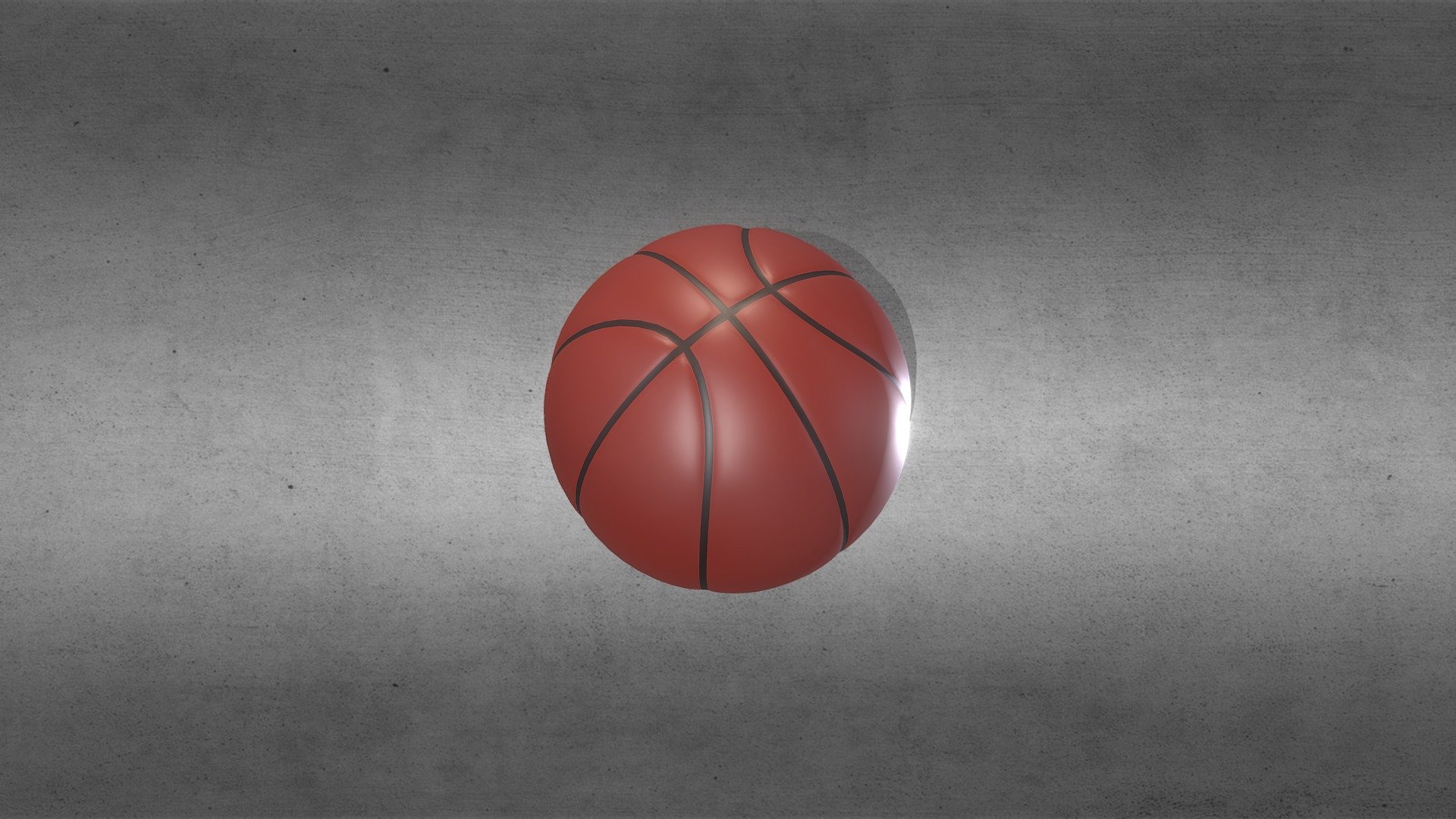 Basket Ball 3d model