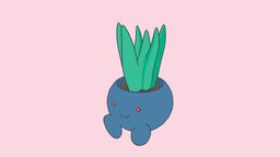 oddish aloe planter