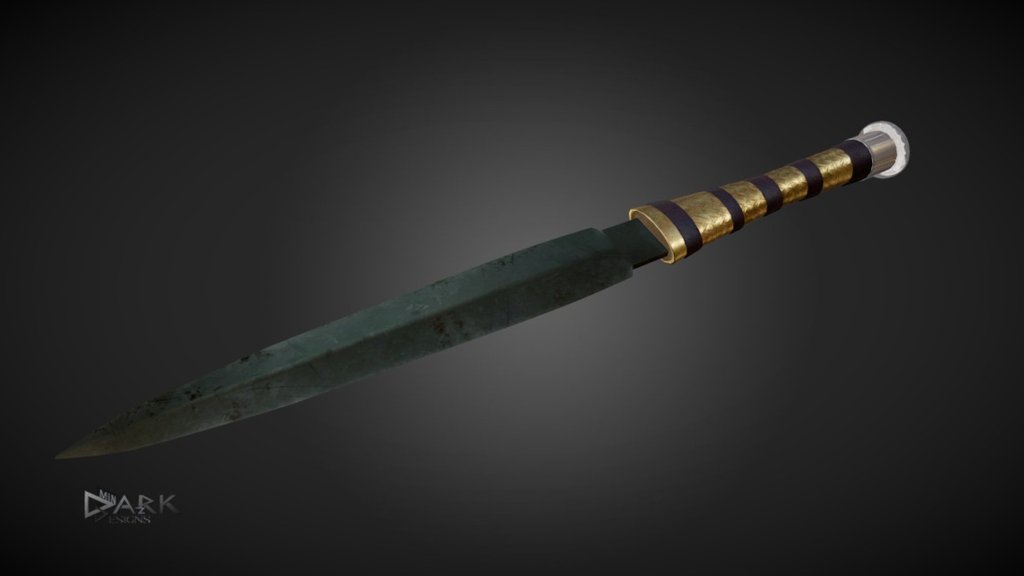 King Tutankhamuns Space Dagger 3d model