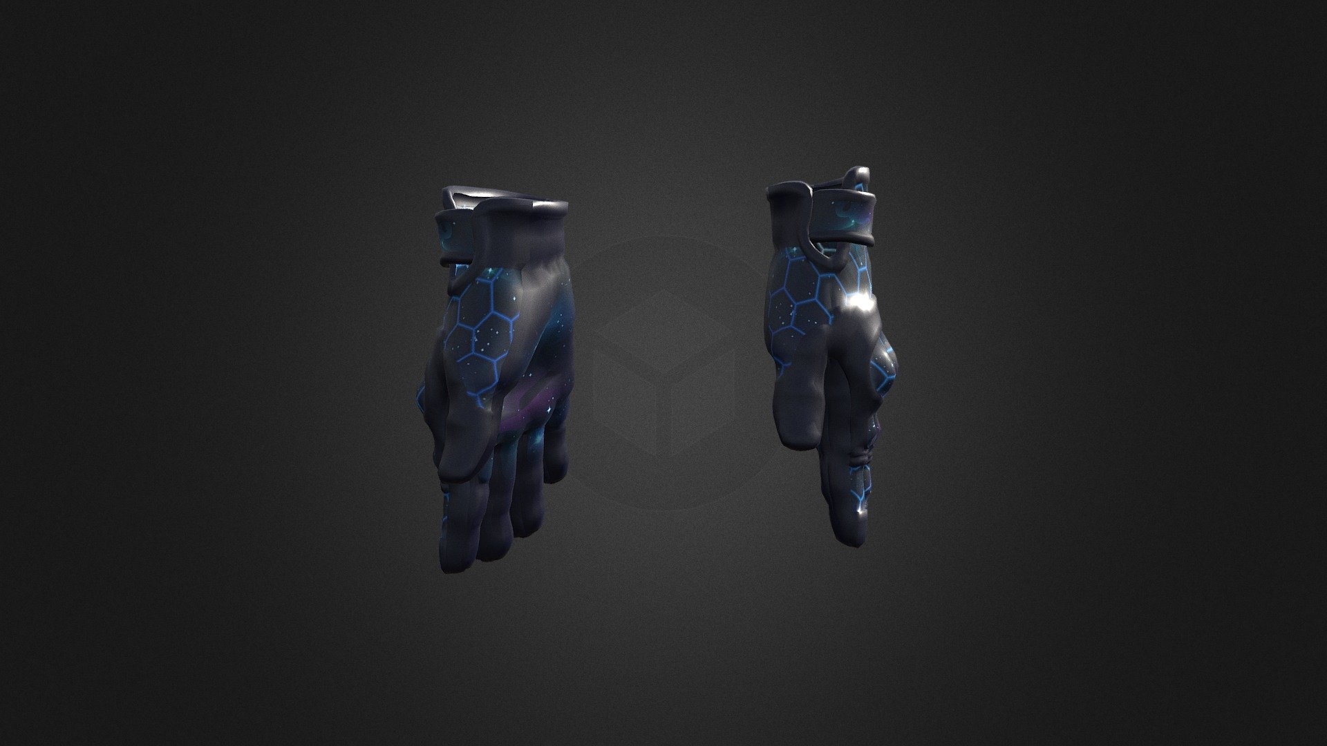 Gloves | Space Hive 3d model