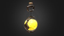 Potion Stamina Elixir (game ready asset)