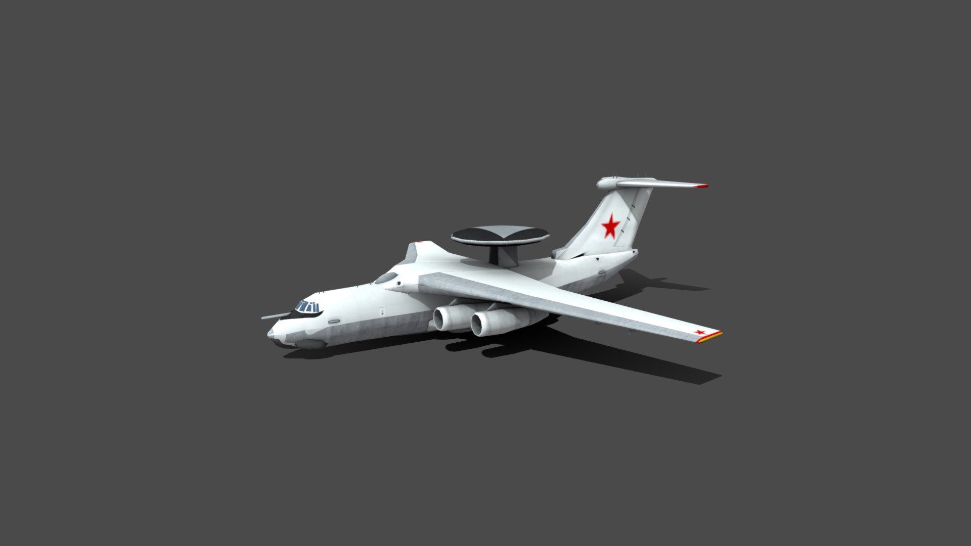 Beriev A50 3d model