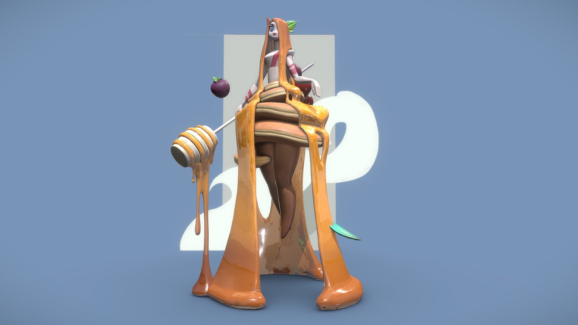 Honey Berry Princess 3d model