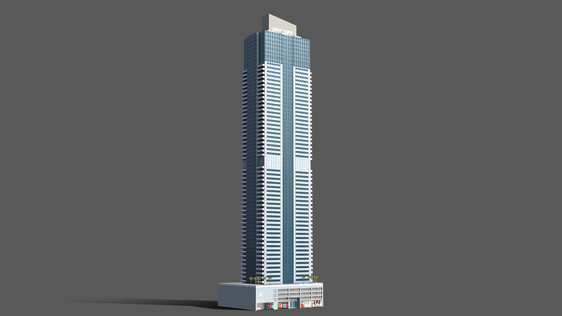 MAG 218 Tower 3d model