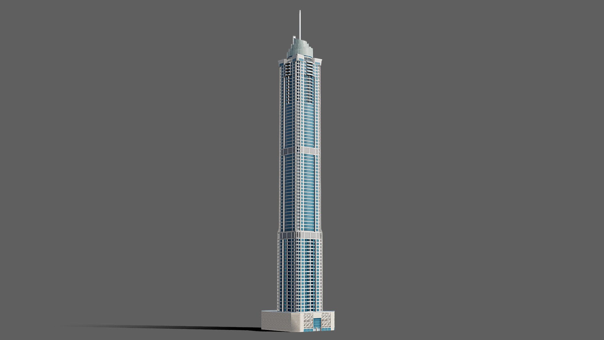 The Torch Tower 3d model