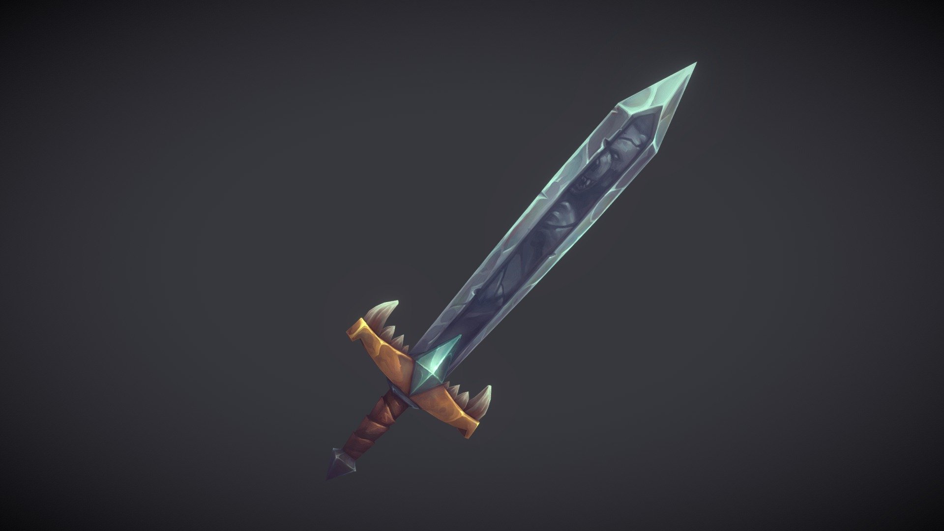 sword 3d model