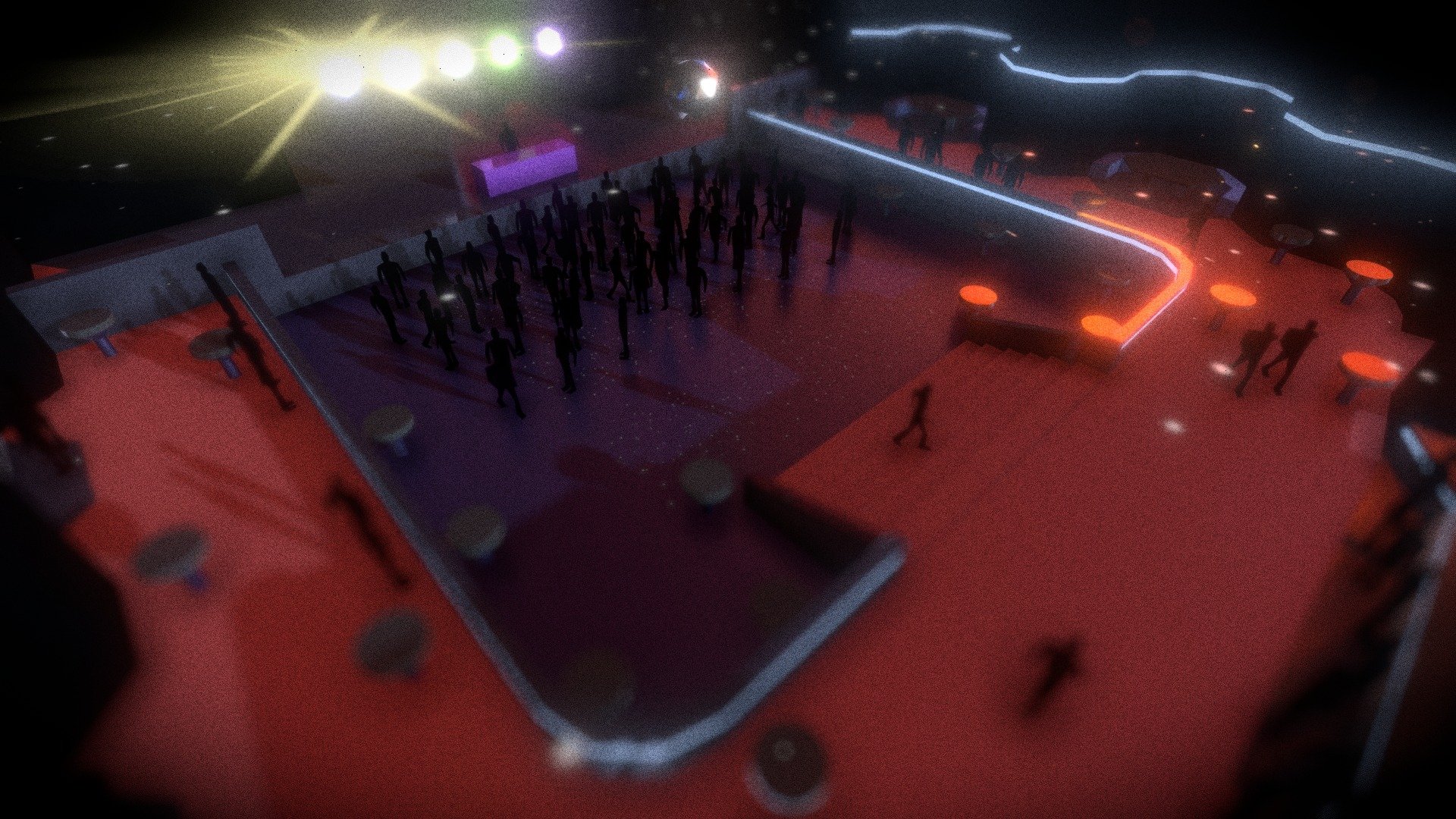 NightClub 3d model