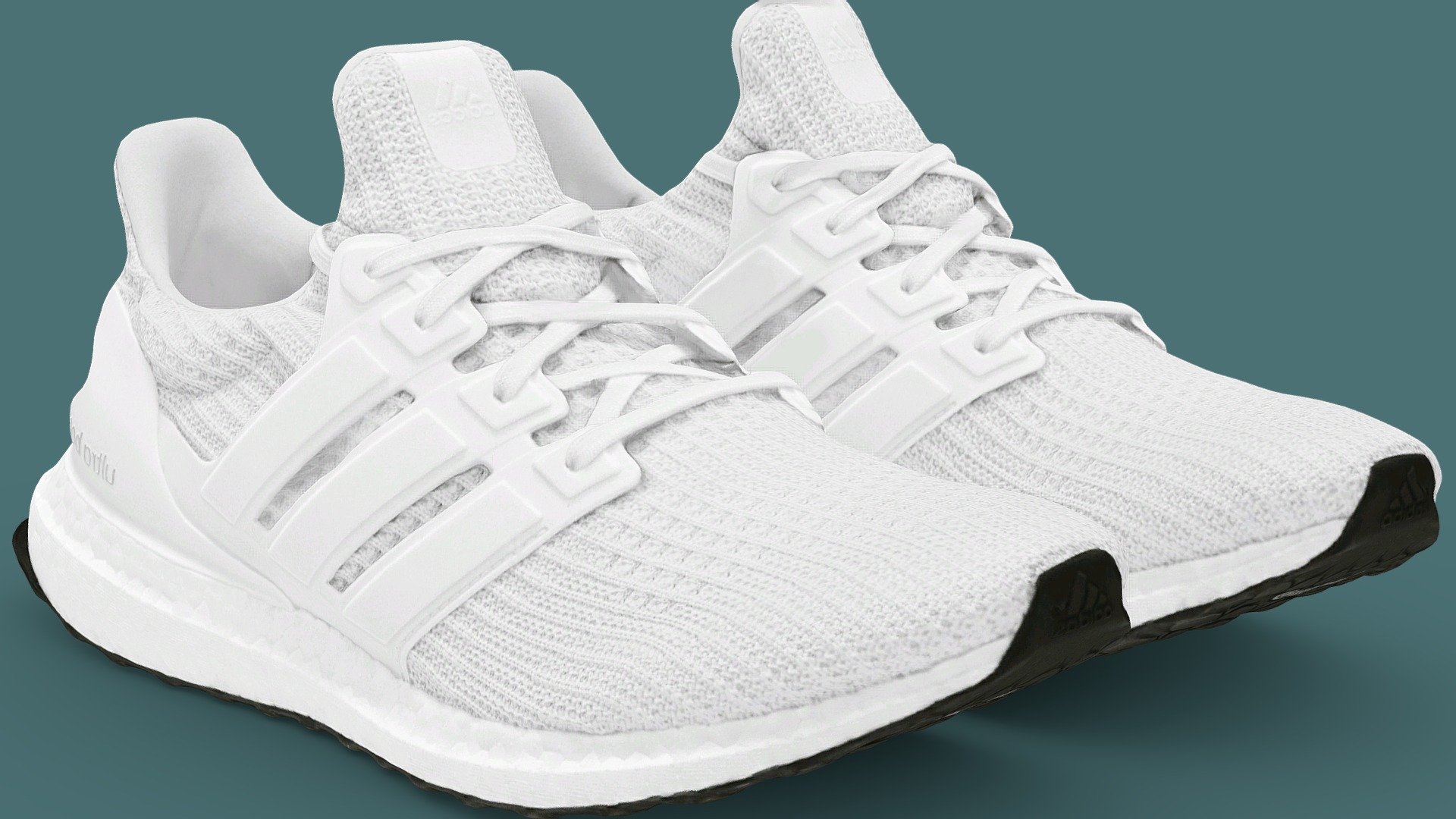 Adidas Ultra Boost 4 White 3d model