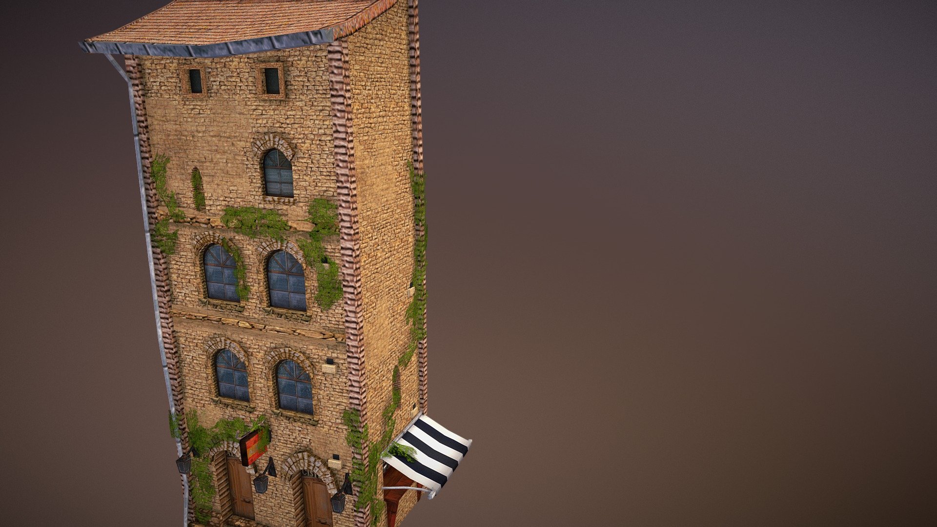 Italian Hostel 3d model