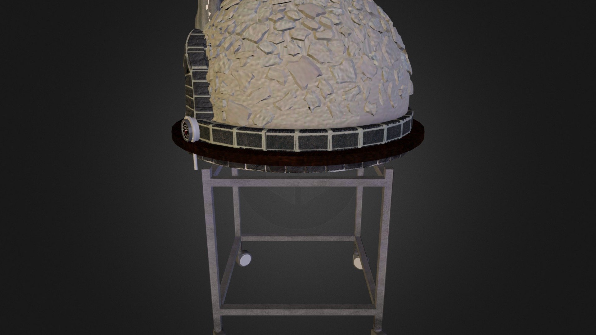 Oven Mobile 3d model