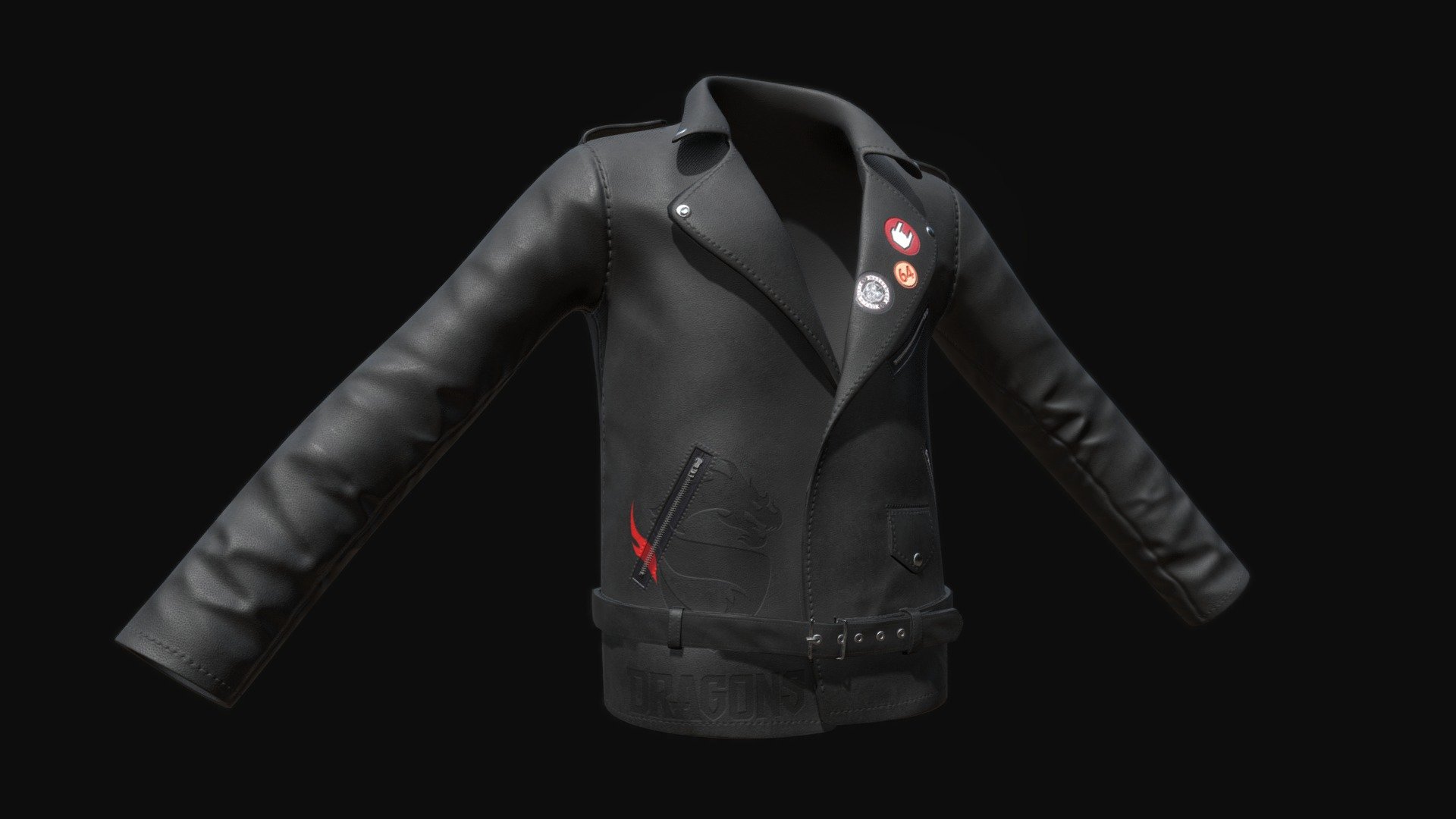 jacket 3d model