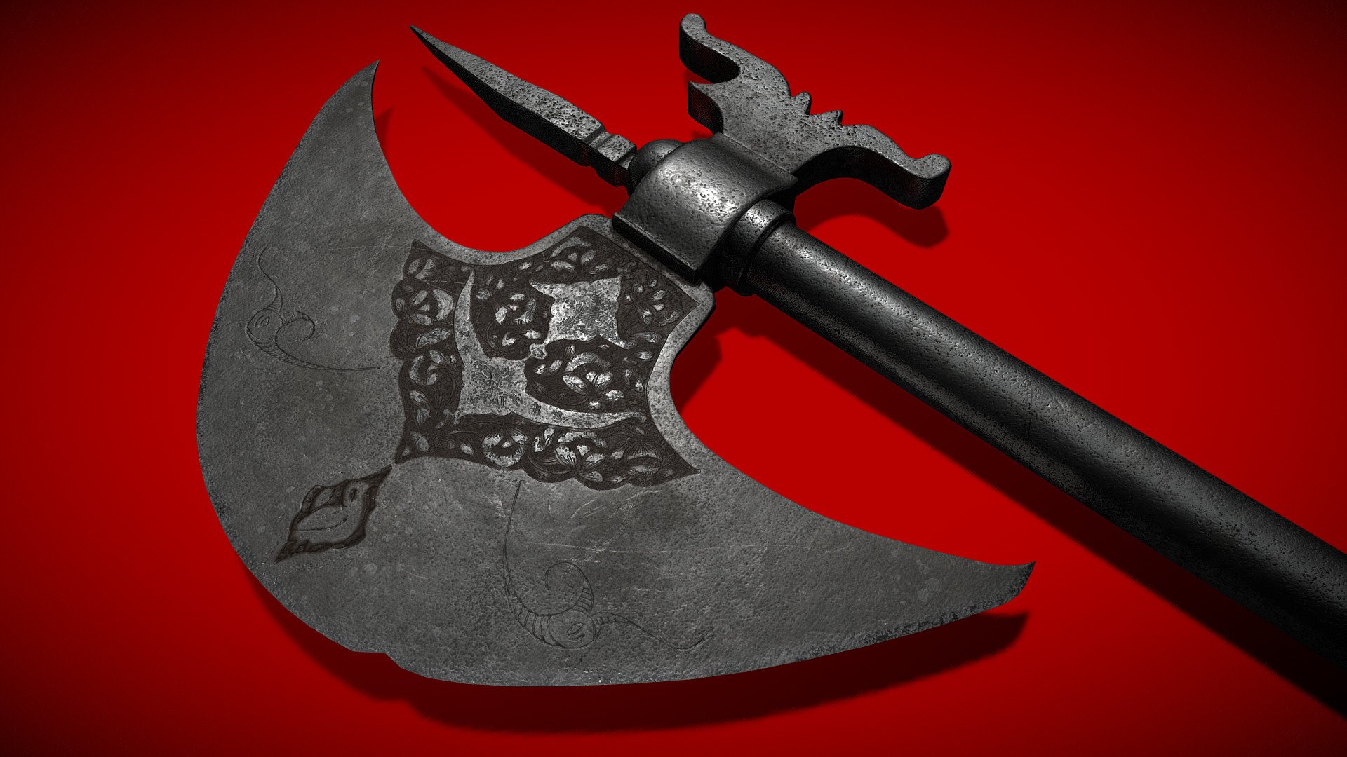 Battle Axe 3d model