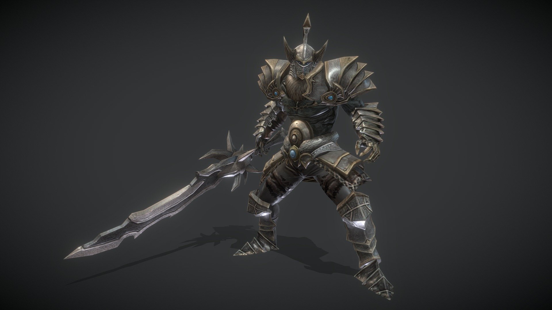 Cursed Knight C 3d model