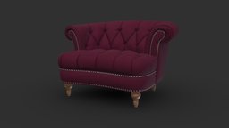 La Rosa Tufted Accent Chair