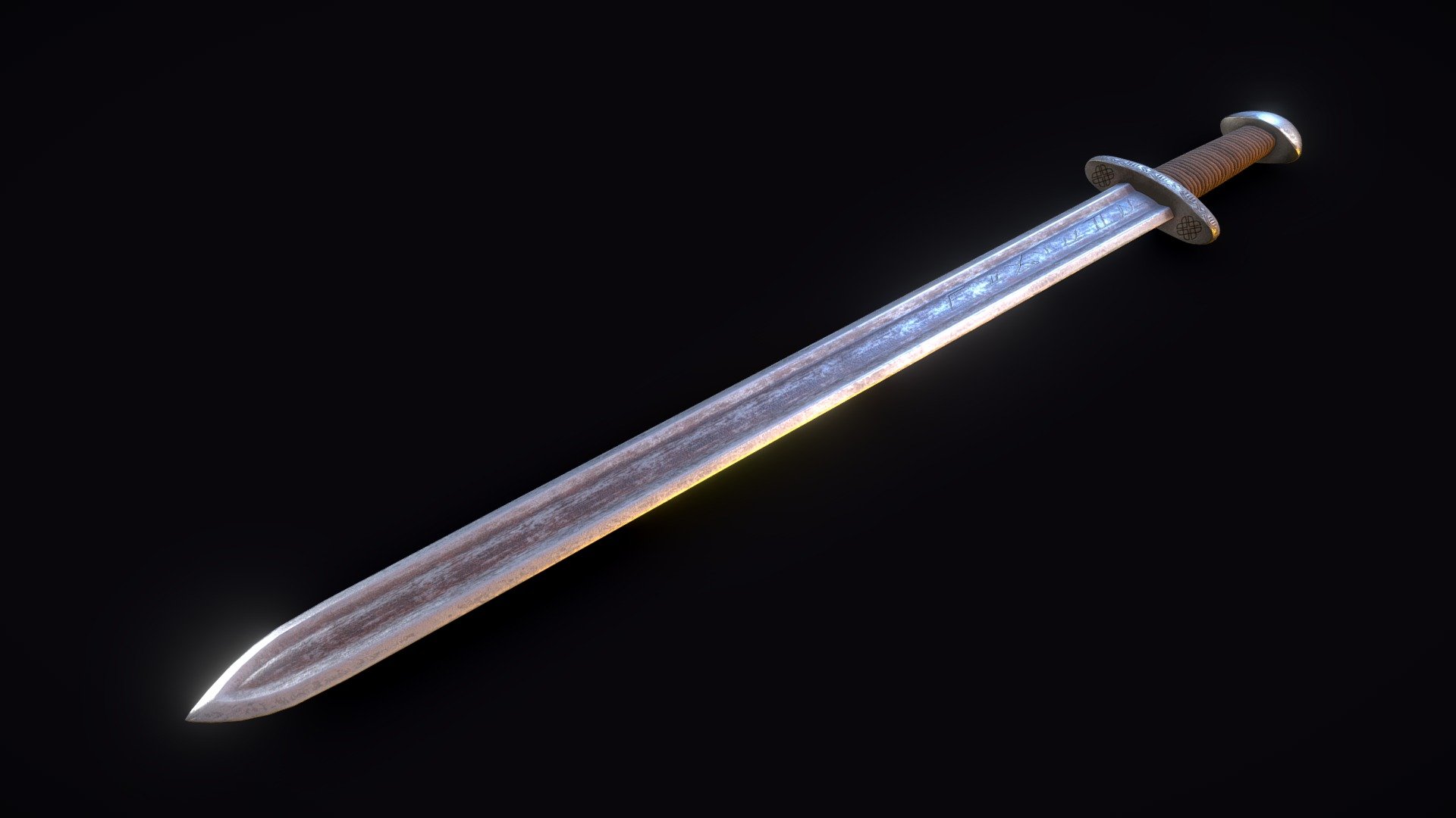 Viking Sword 3d model