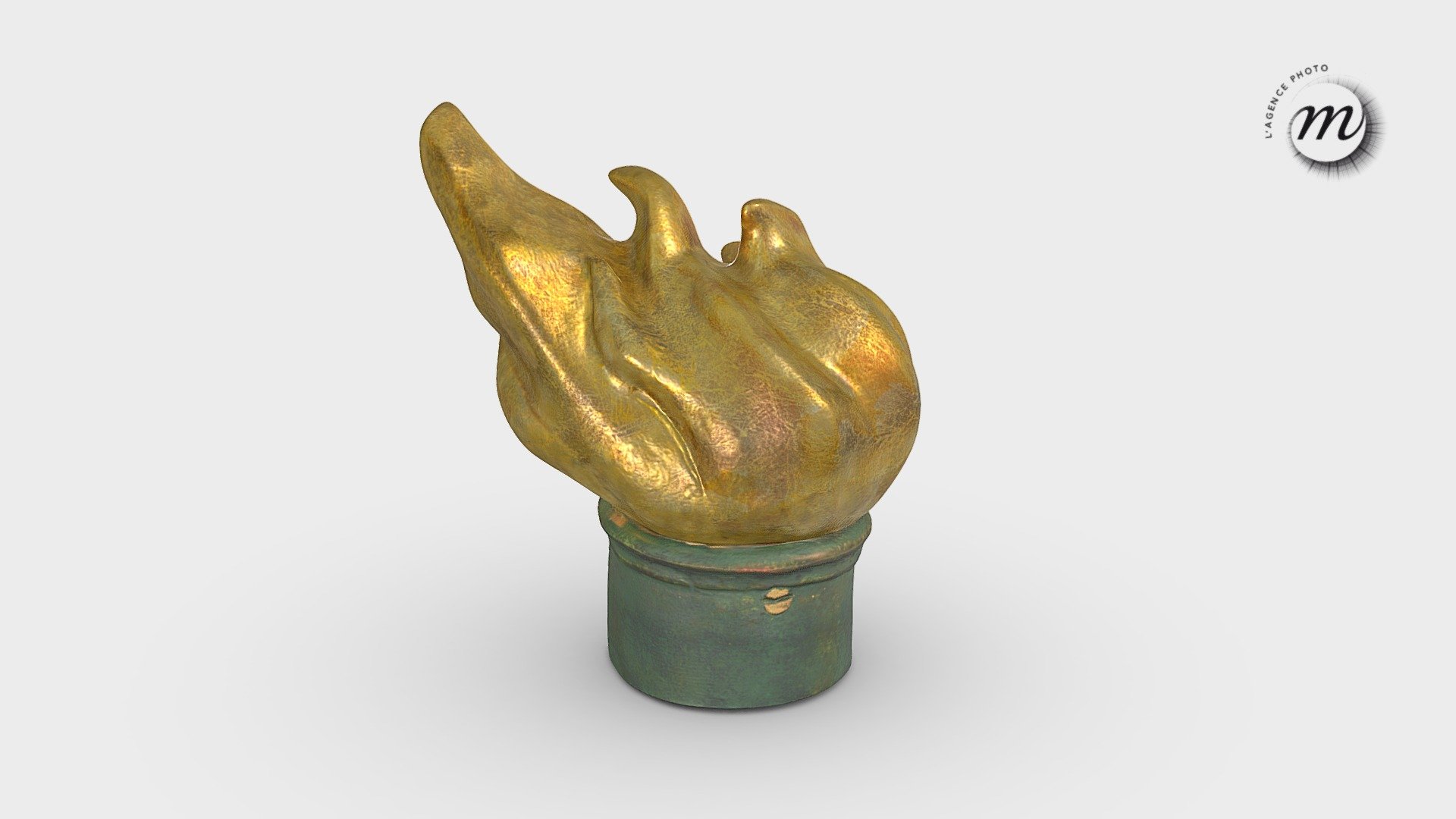 La flamme de la liberté 3d model