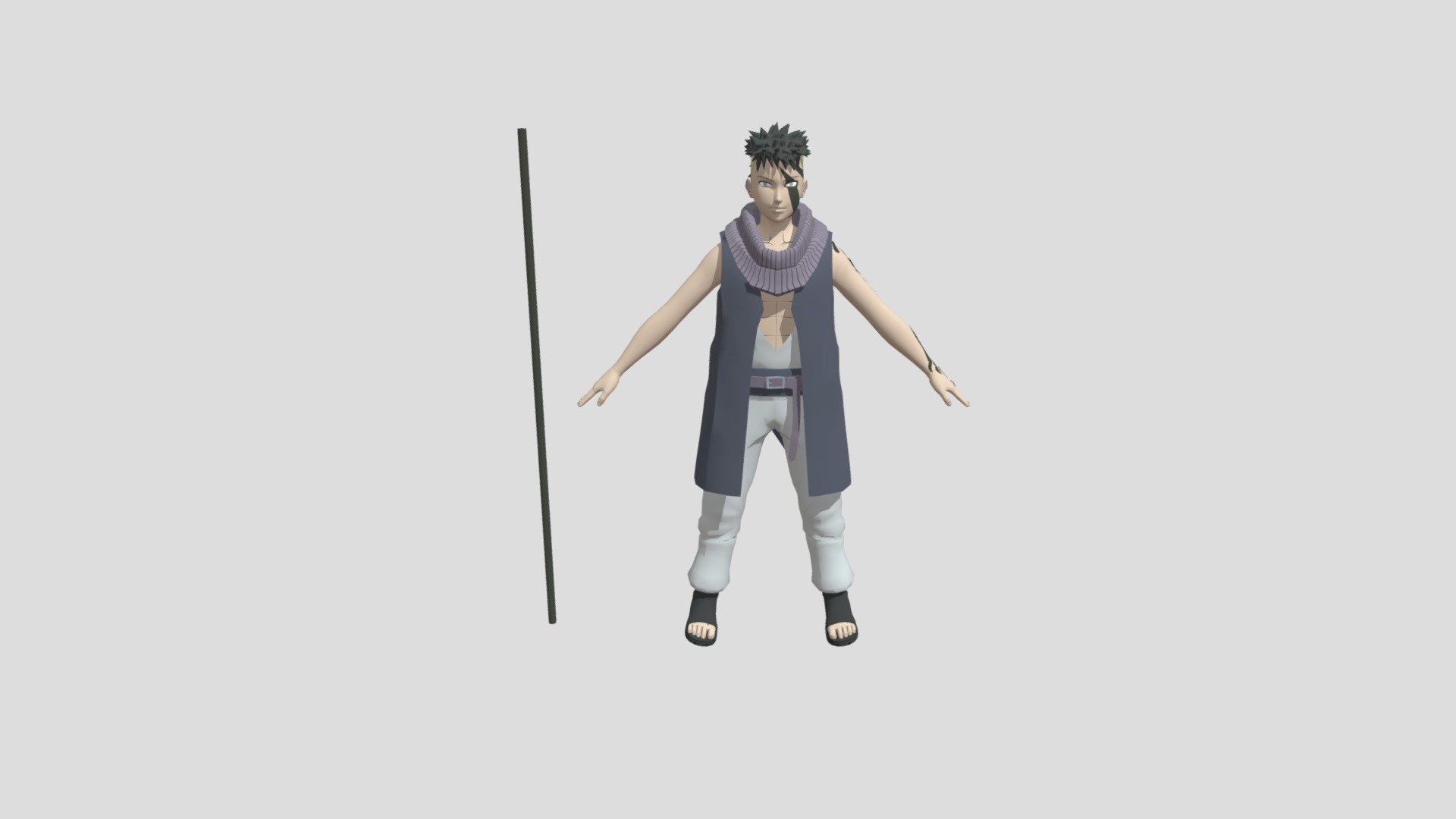 Kawaki 3d model