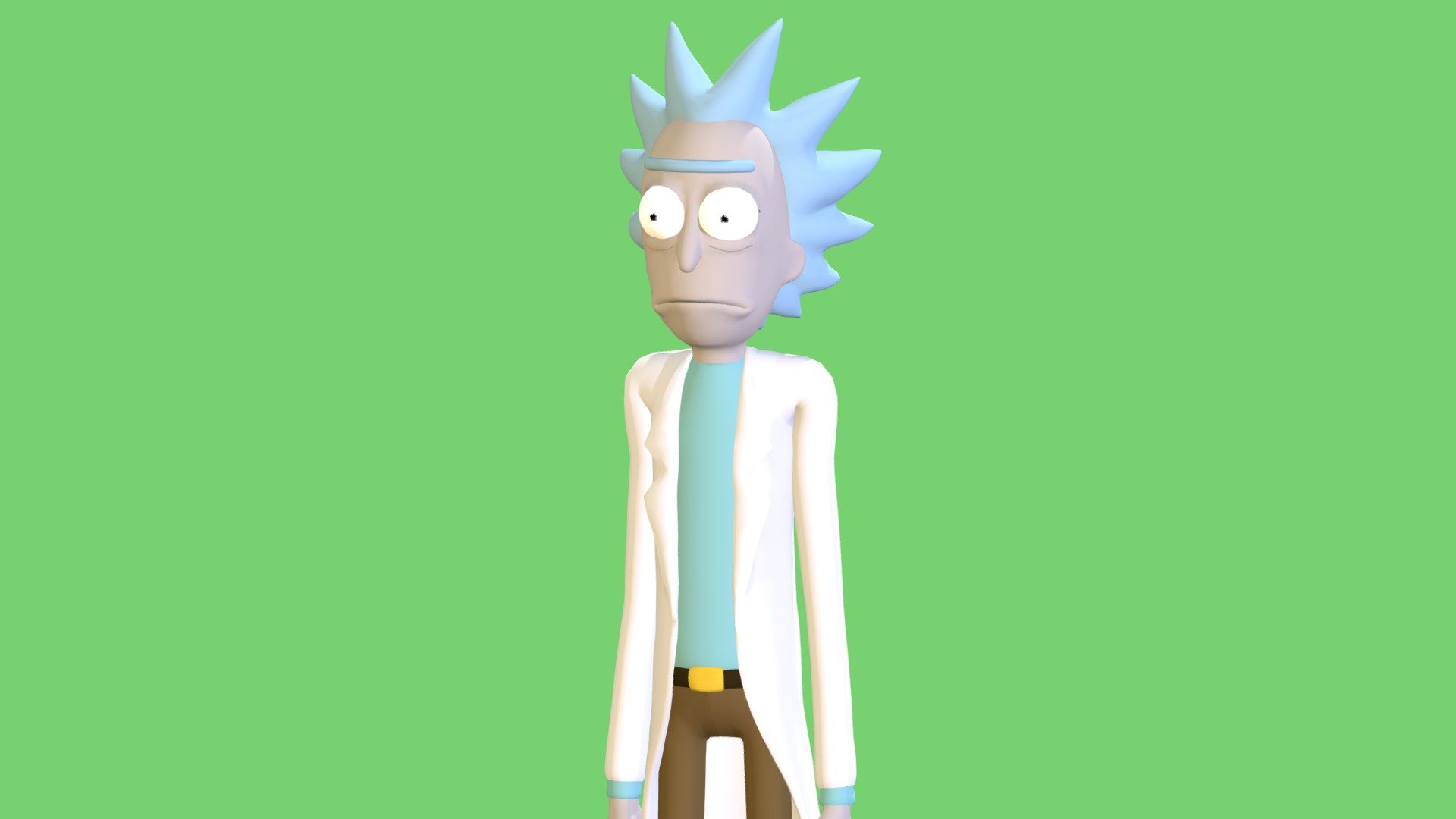 Rick Sanchez 3d model