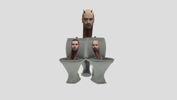 Triplet skibidi toilet