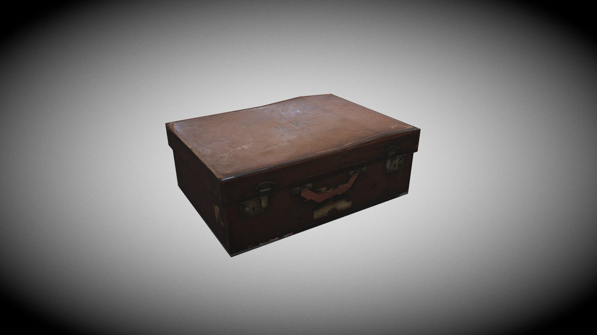 Old Suitcase 3d model