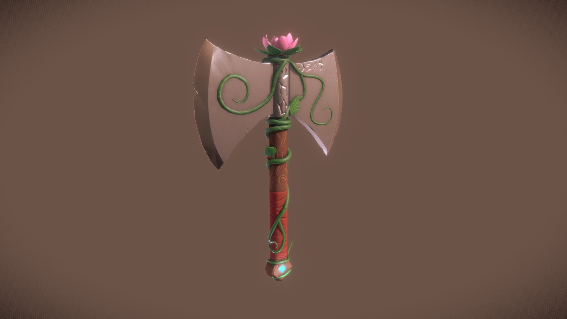 Stylized Axe 3d model