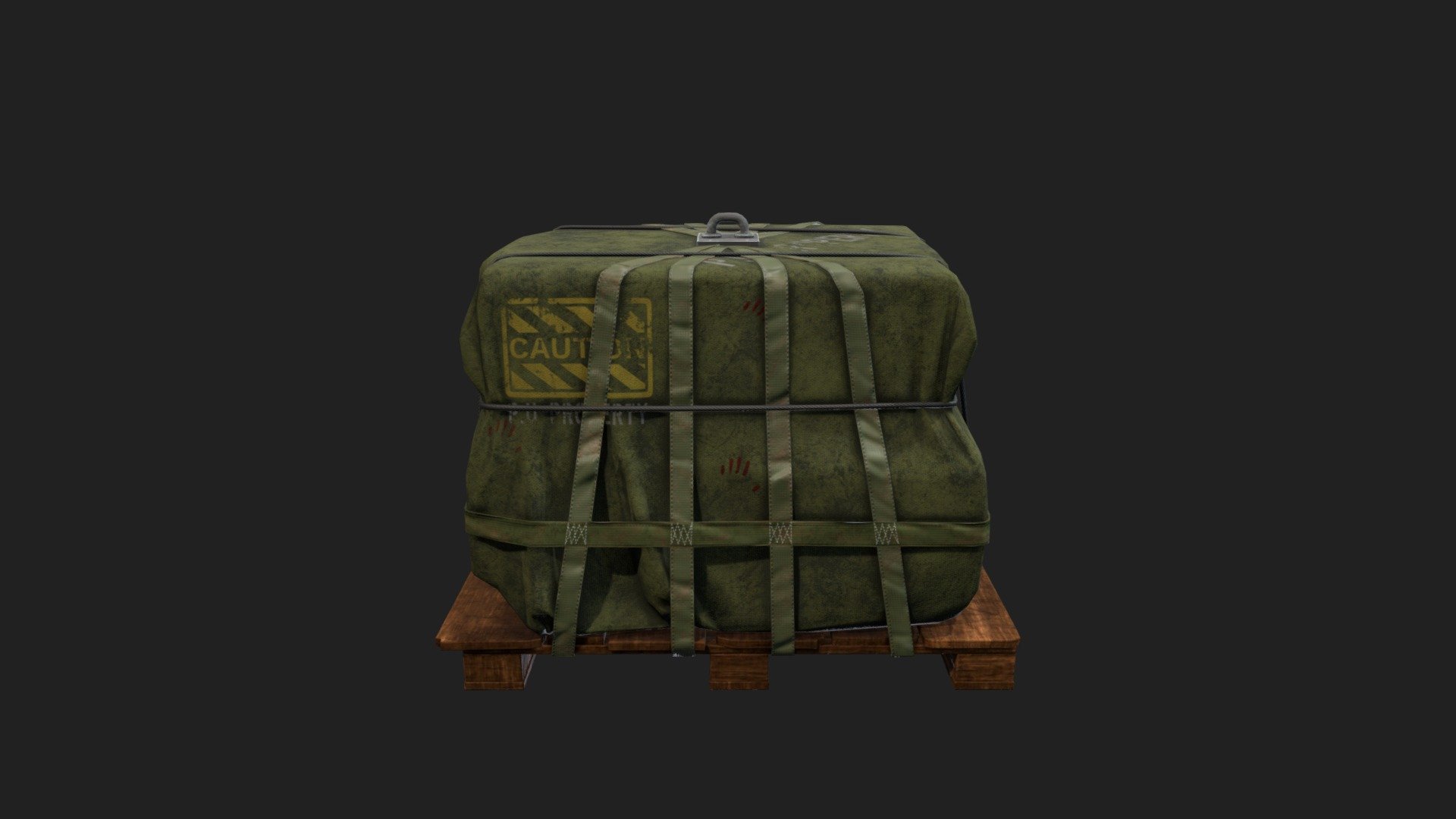 PUBG Care Package B 3d model