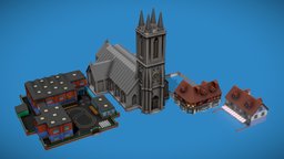 Low Poly Buildings