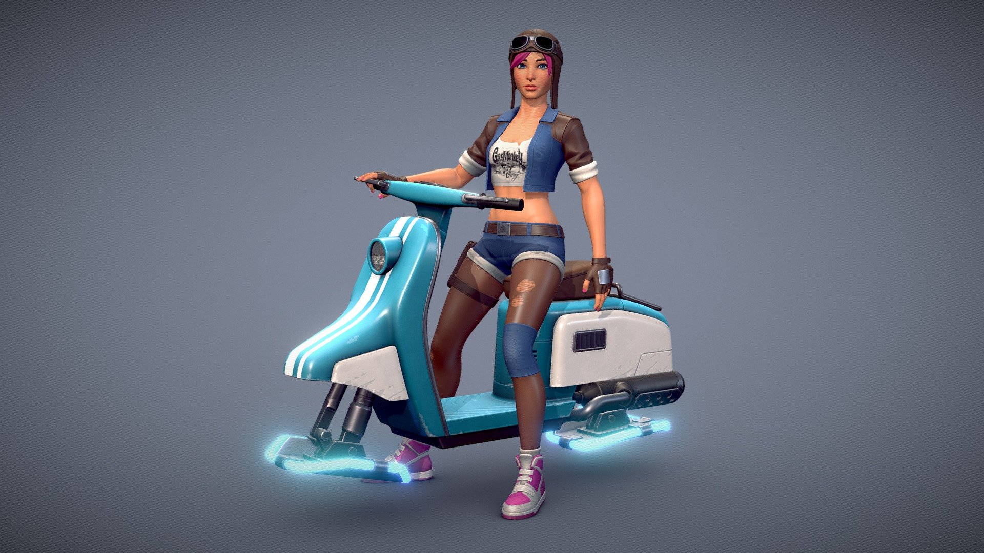 Racer 3d model