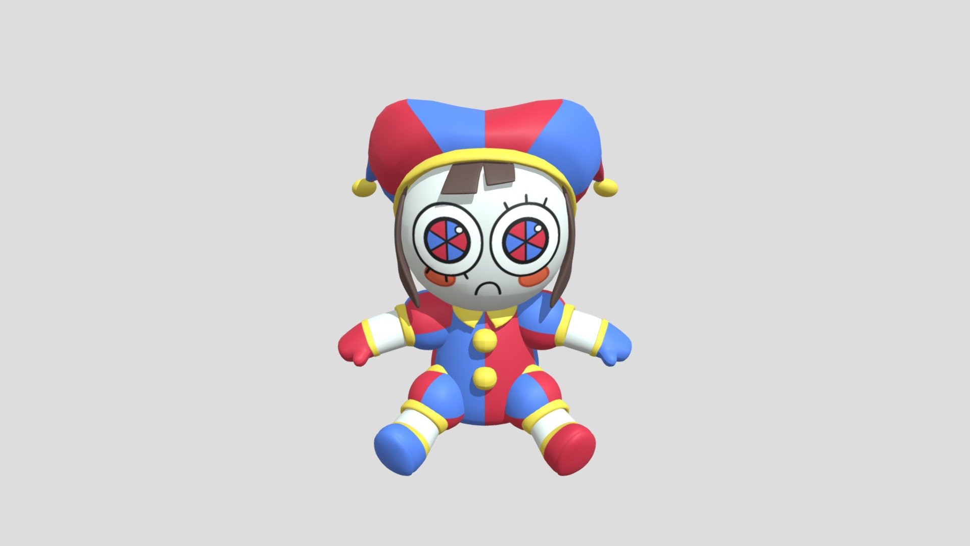 POMNI PLUSHIE 3d model