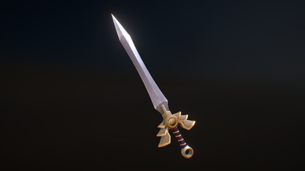 Heroes of Honor Legendary Sword 3d model