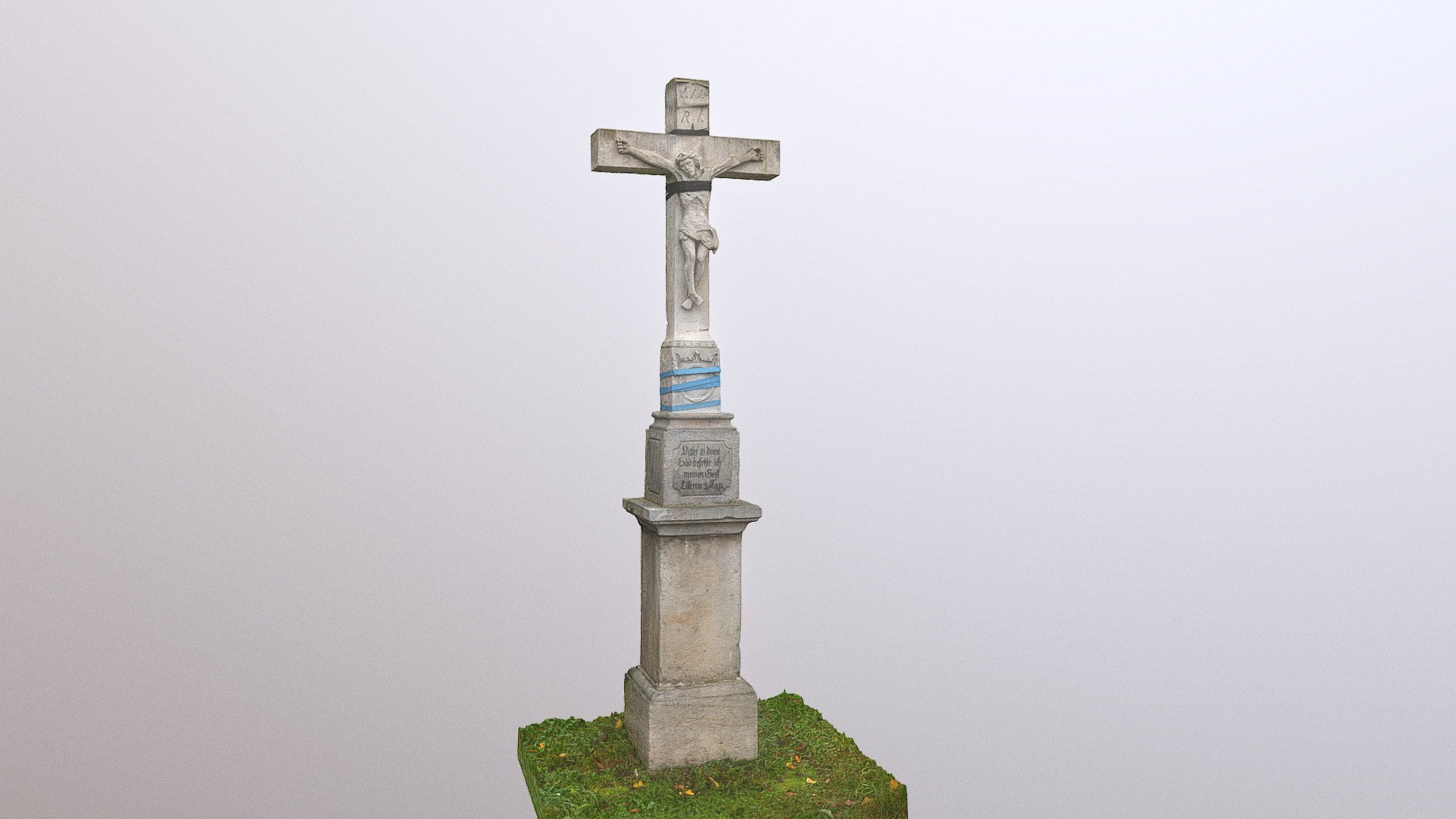 Jesus Christ and the Cross – conservation 3d model