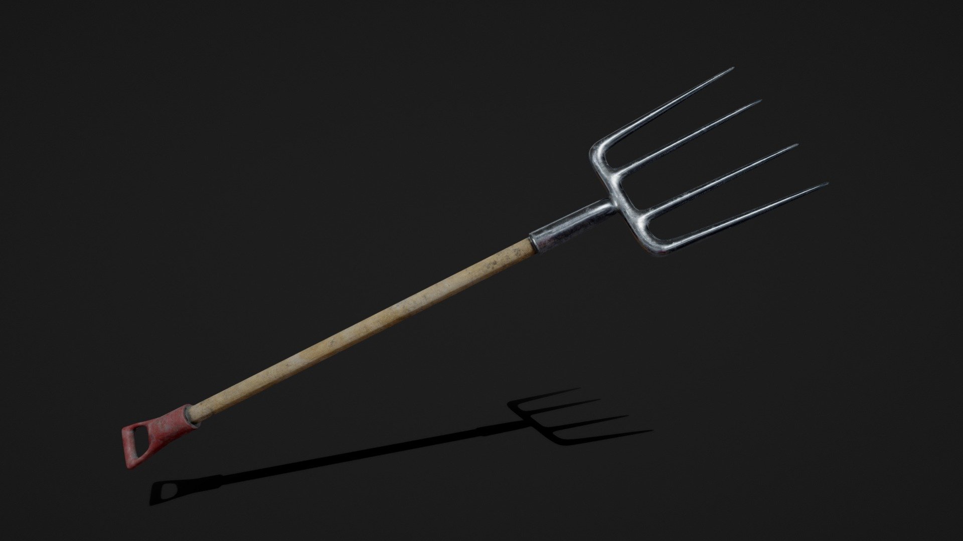 Pitchfork 3d model