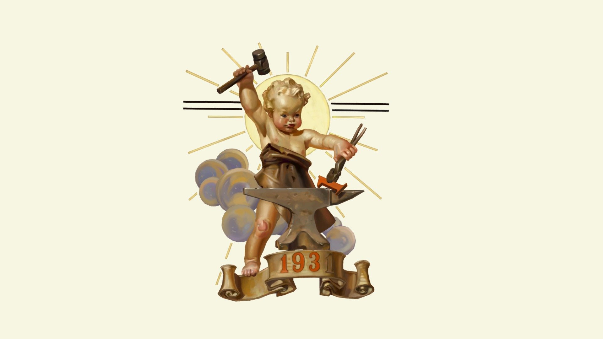 1931 Baby 3d model