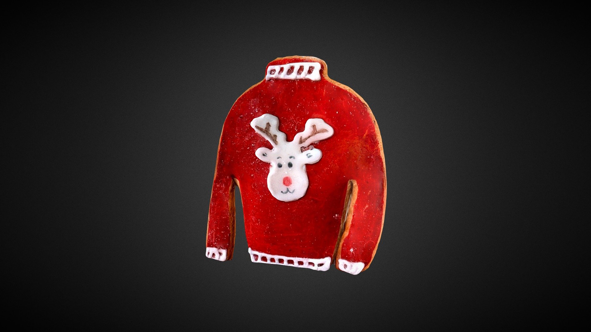 Gingerbread Christmas Shirt 3d model