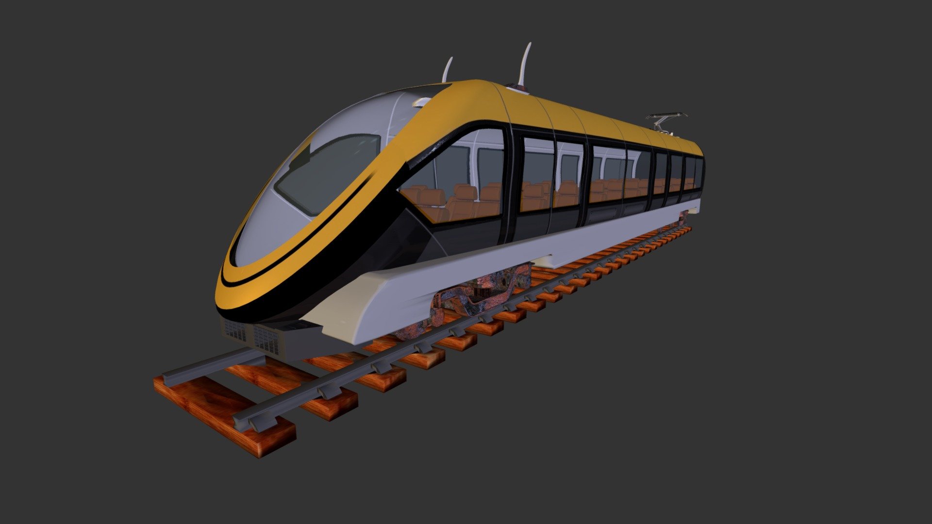 Treno 3d model