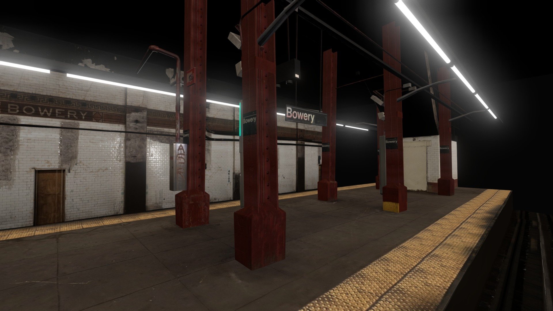 Bowery 3d model