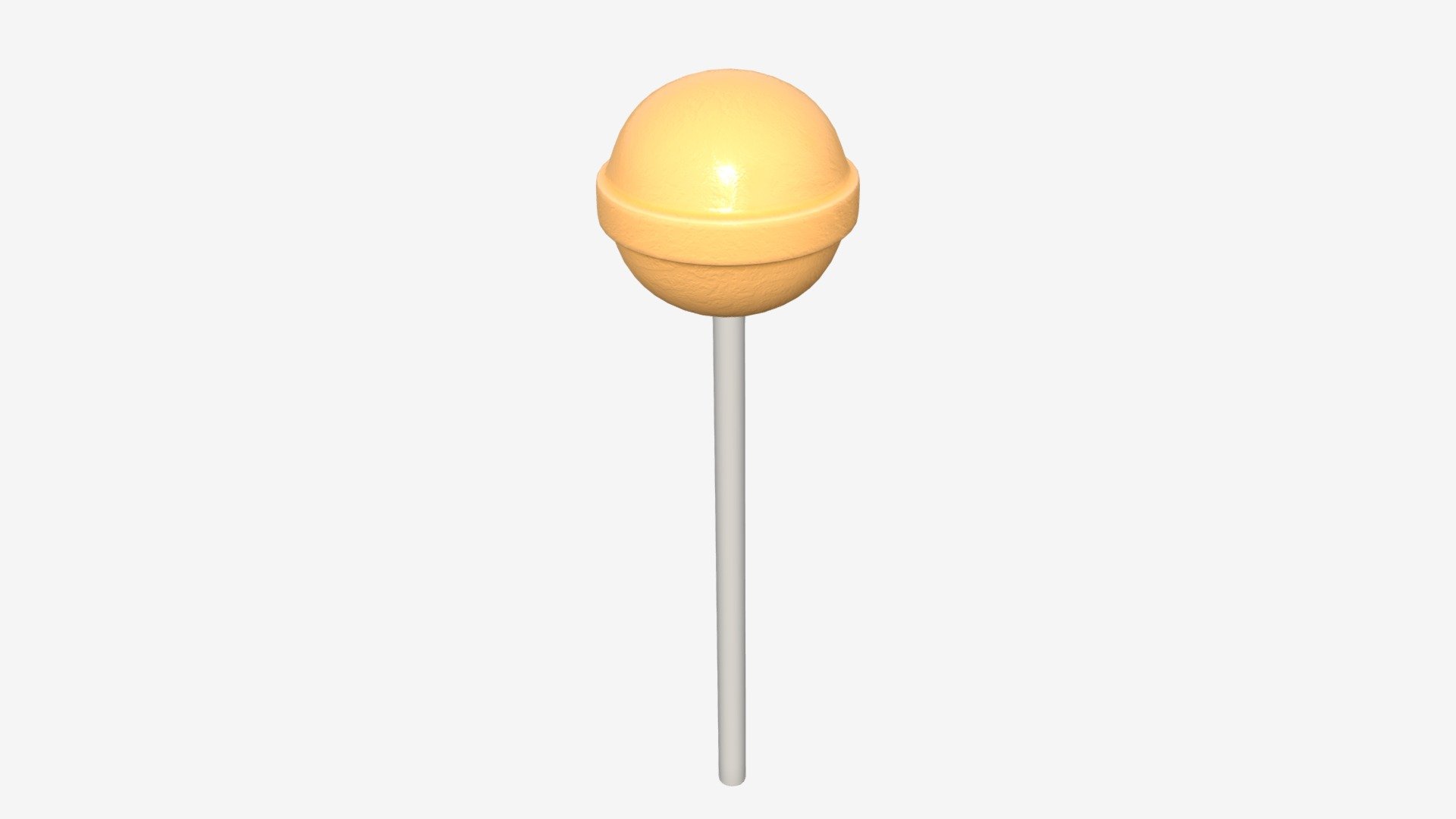 Round lollipop 3d model