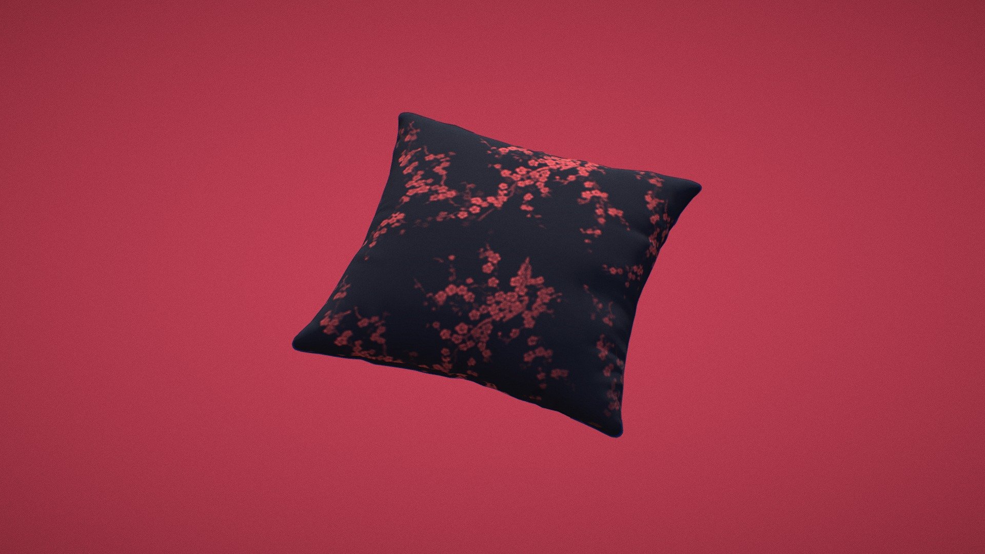 Decorative pillow 3d model