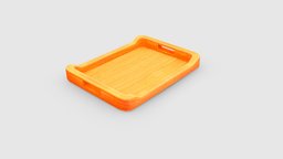 Cartoon wooden tray