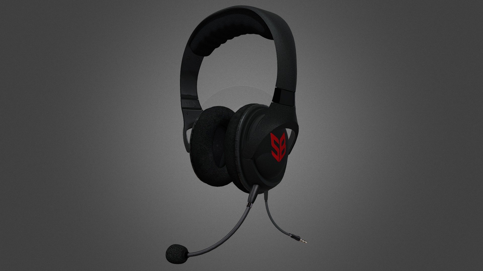 Creative Gaming Headset 3d model