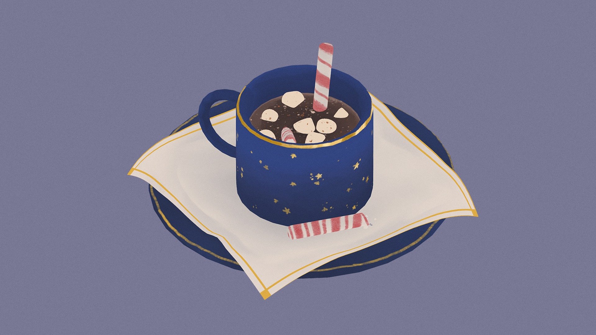 Hot Cocoa 3d model