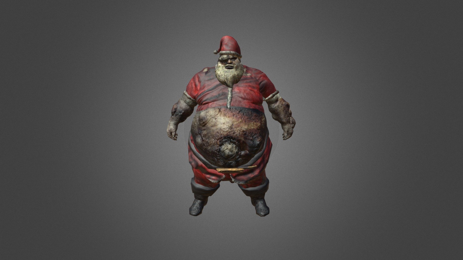 Santa aka L4D2-Boomer 3d model