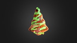 Gingerbread Tree 3 (LowPoly)