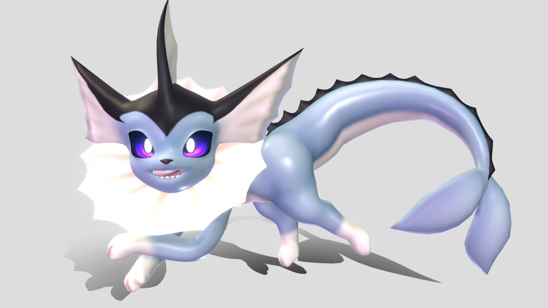 Beta Vaporeon 3d model