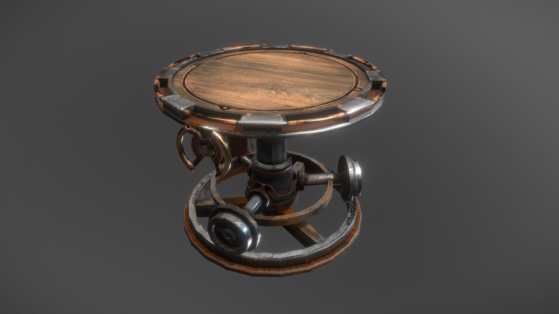 Round Table 3d model