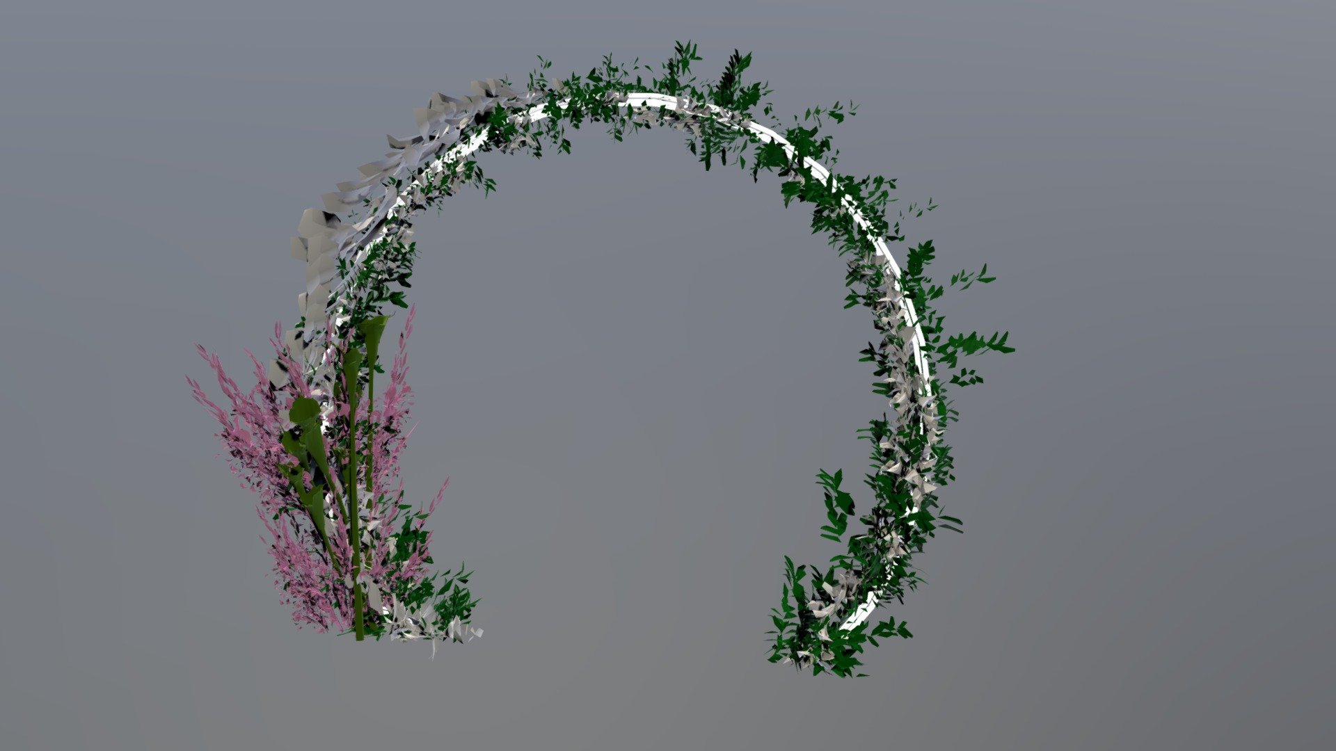 Wedding Gate 3d model