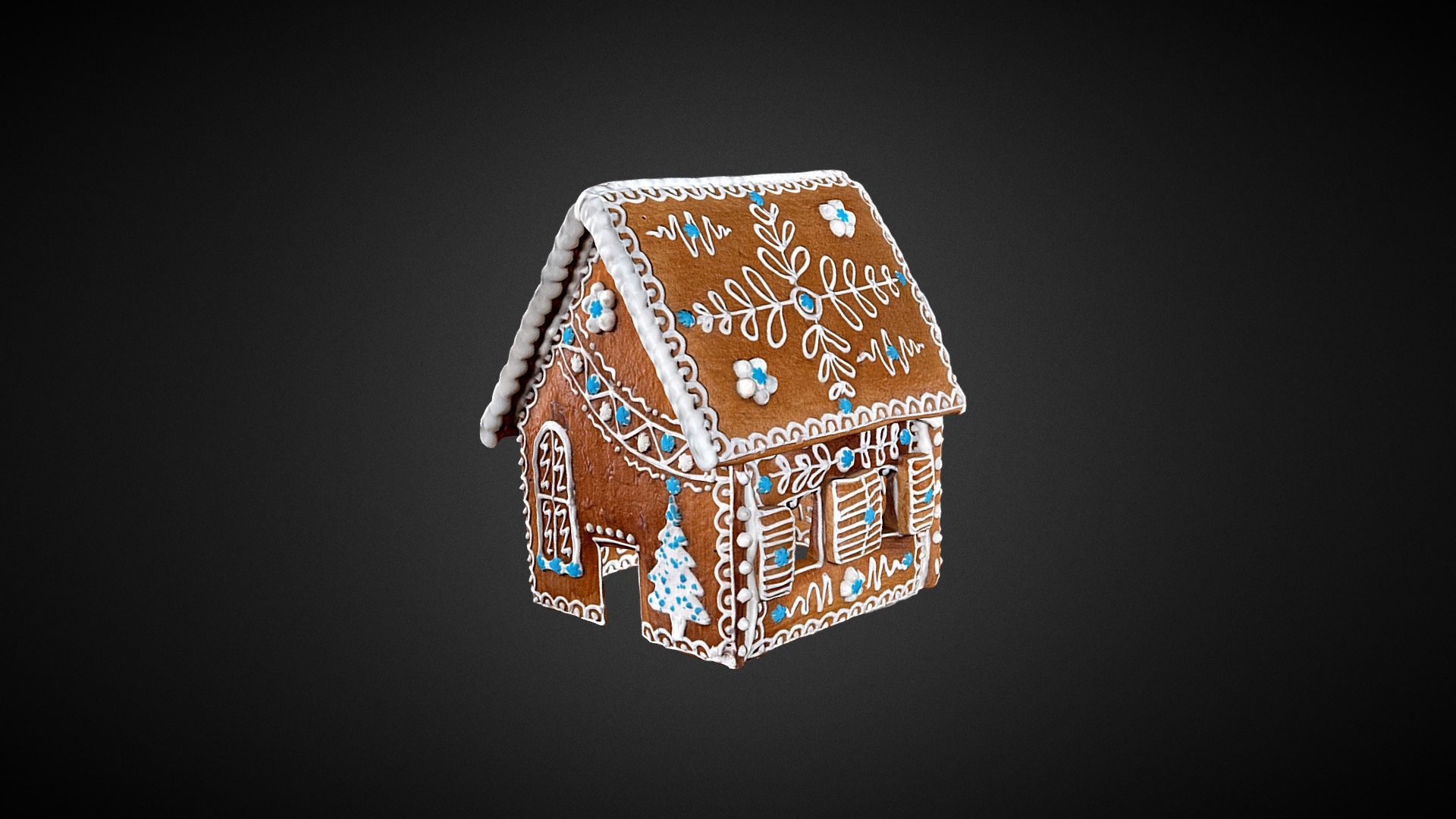 Gingerbread House 2 3d model