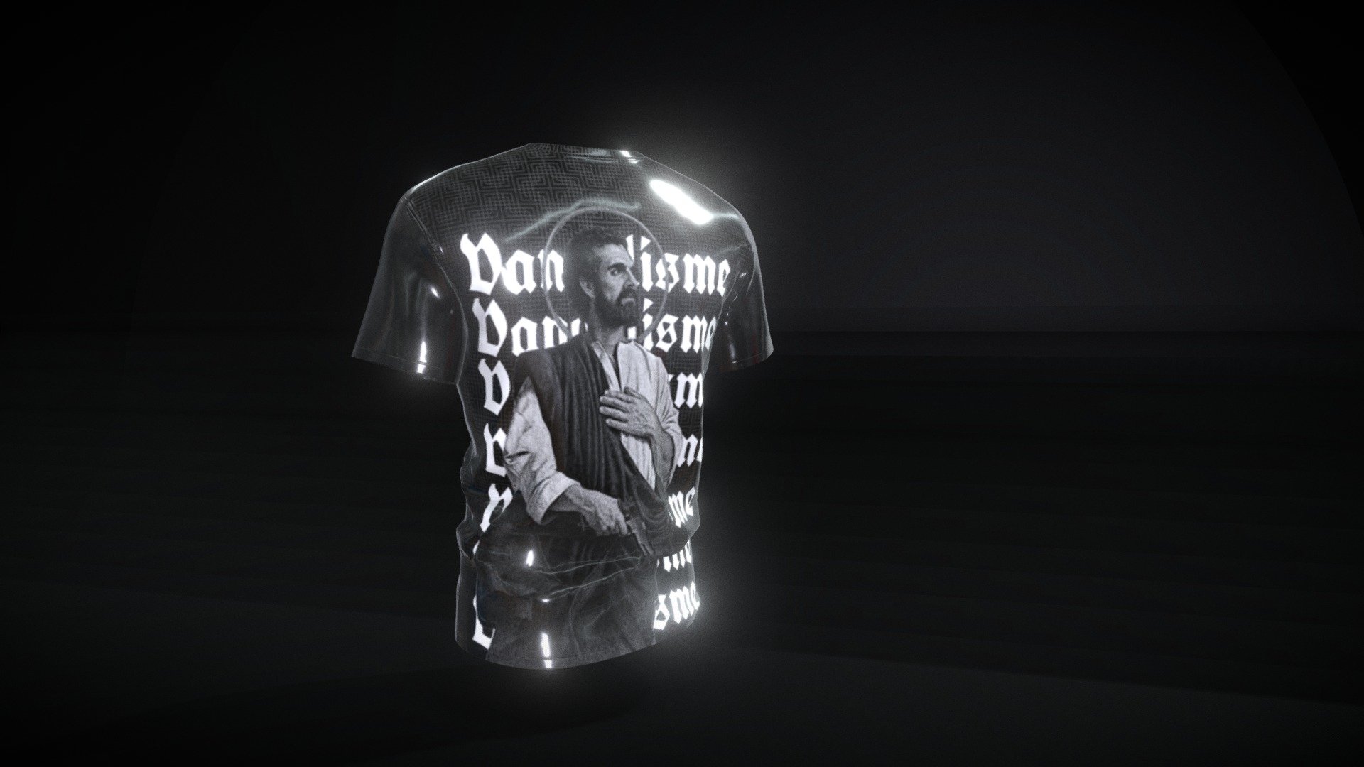 T-shirt "Vandalisme" 3d model